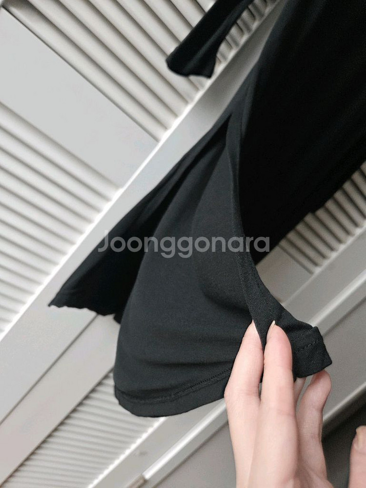 봄/여름 찰랑 롱가디건(양쪽 밑단 트임o)블랙--6