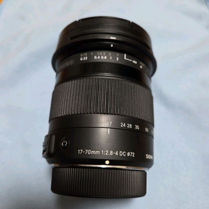 시그마 17 70mm f2.8-4 DC 펜탁스K