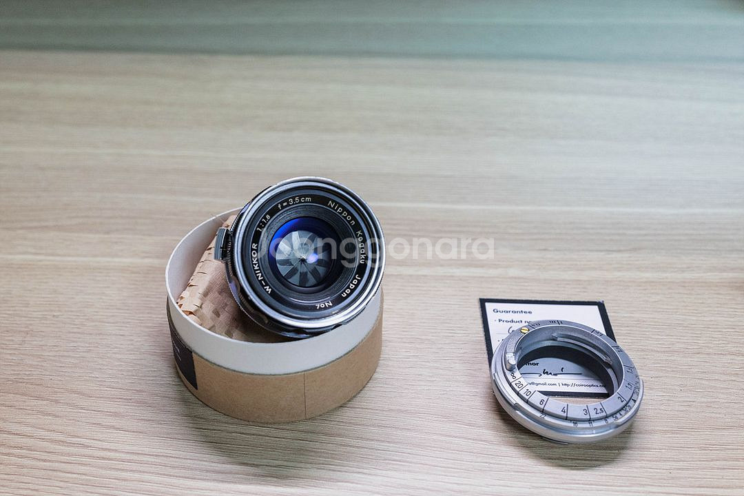 [m마운트] 니코르 3.5cm, 평화렌즈 35mm--3
