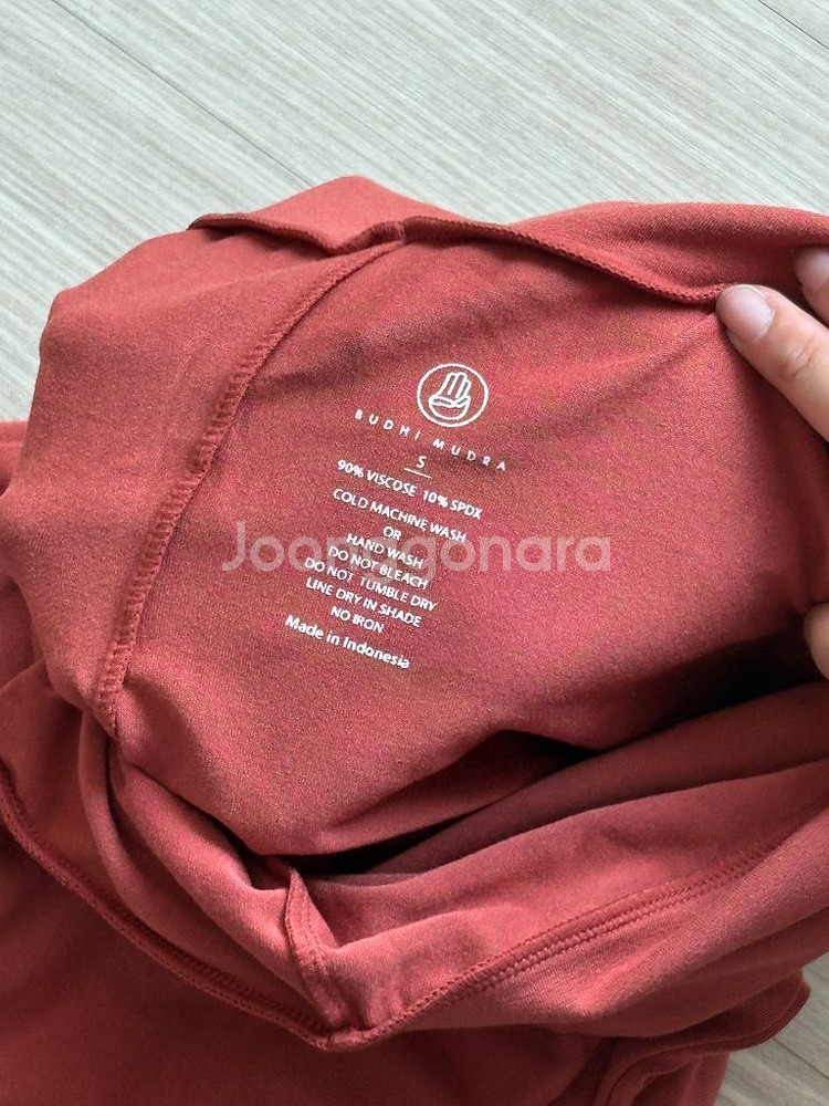 부디무드라 심플팟 앵클 팬츠--1