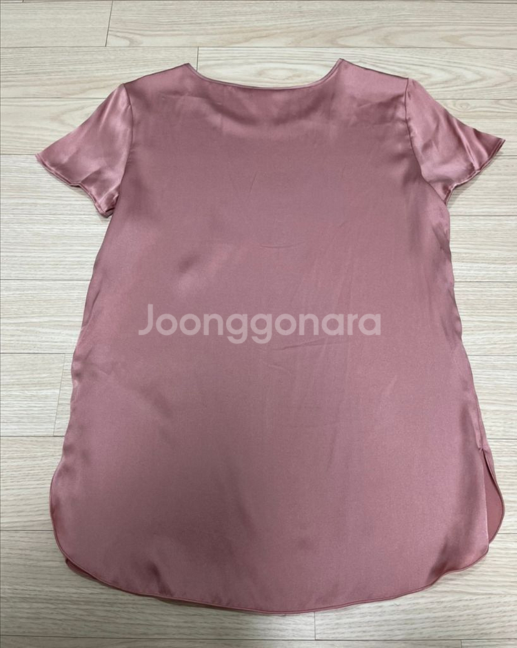 막스마라 레져 실크 탑--2