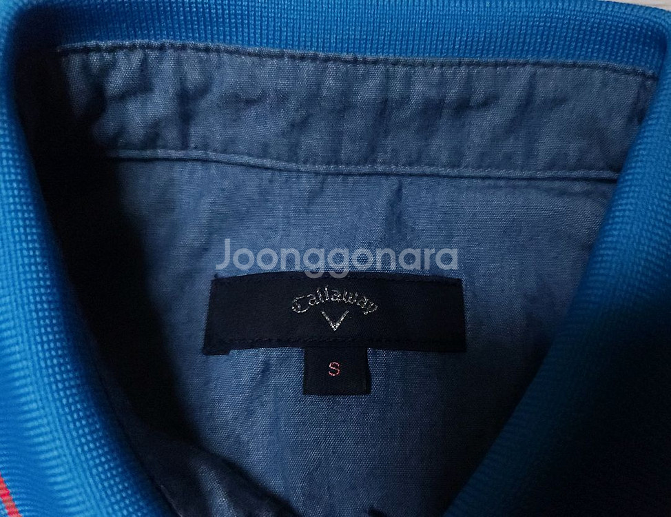캘러웨이 골프웨어 여성 린넨 반팔 티셔츠--5
