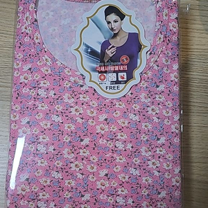 꽃무늬 발열 내의 Free 새상품