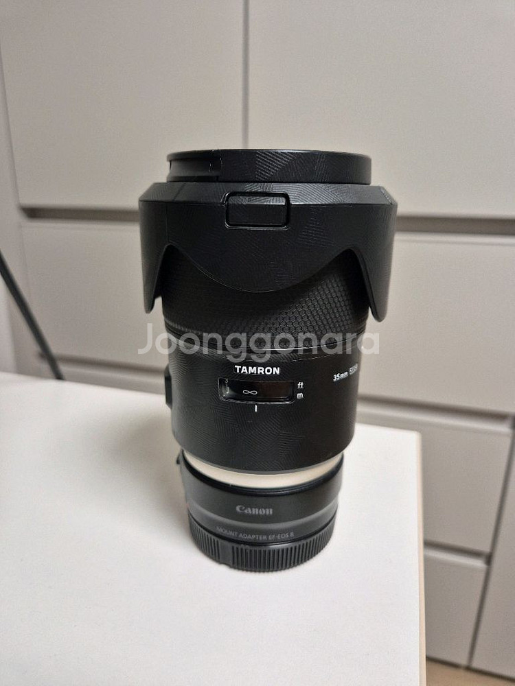 탐론 35mm F1.4 Di USD+어댑터--2