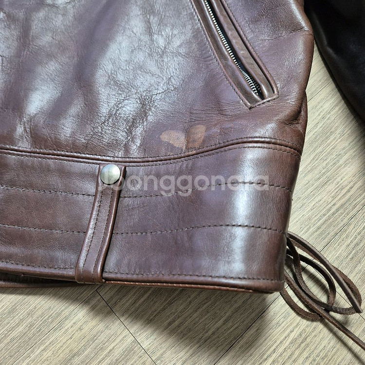 쇼트 라이더 100 사이즈 한정판 말가죽--3
