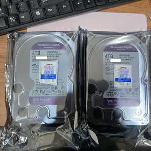 wd 퍼플 4tb(wd43purz) 미개봉 새제품