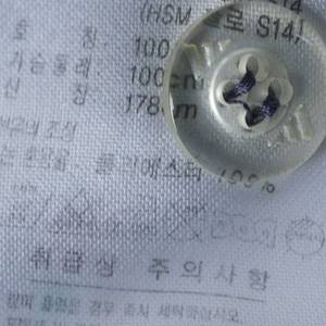 (L) 아디다스 반팔 카라 티셔츠 기능성 스트라이프
