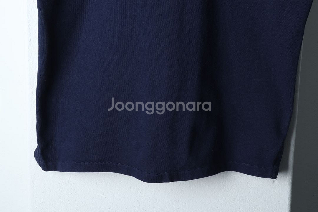 (M) 폴로 랄프로렌 반팔 카라 티셔츠 네이비 포니--3