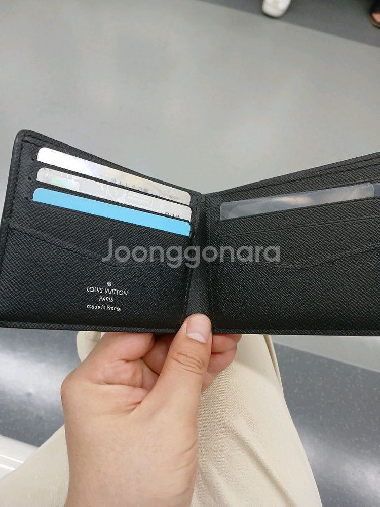 루이비통 모노그램 반지갑--2
