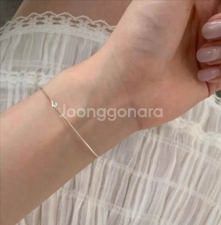 레이지샵x리에뜨 실버 뱅글 팔찌 m--0