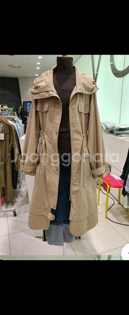 [새상품] VOV 보브 여성 코트 와이드 넥 코트 55--0