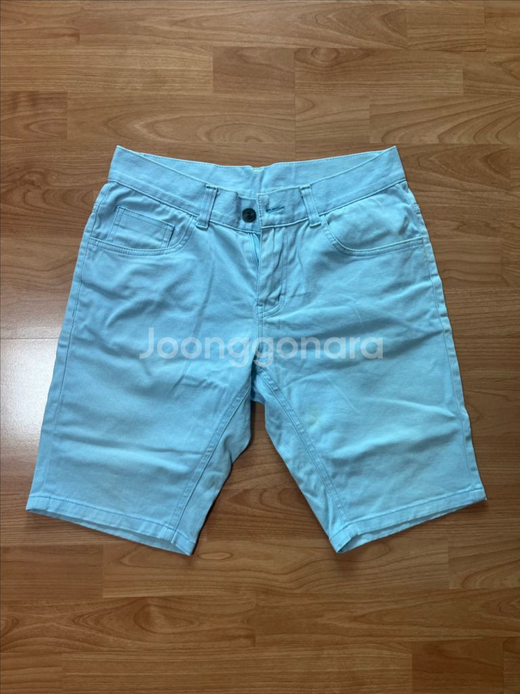 남자 하늘색 반바지 29인치 74 남성쇼츠 동성로보세--0