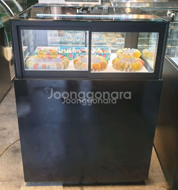 카페용 마카롱 샌드위치 냉장 쇼케이스 앞1단뒤2단--0