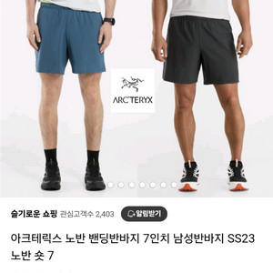 아크테릭스 노반 쇼츠 30