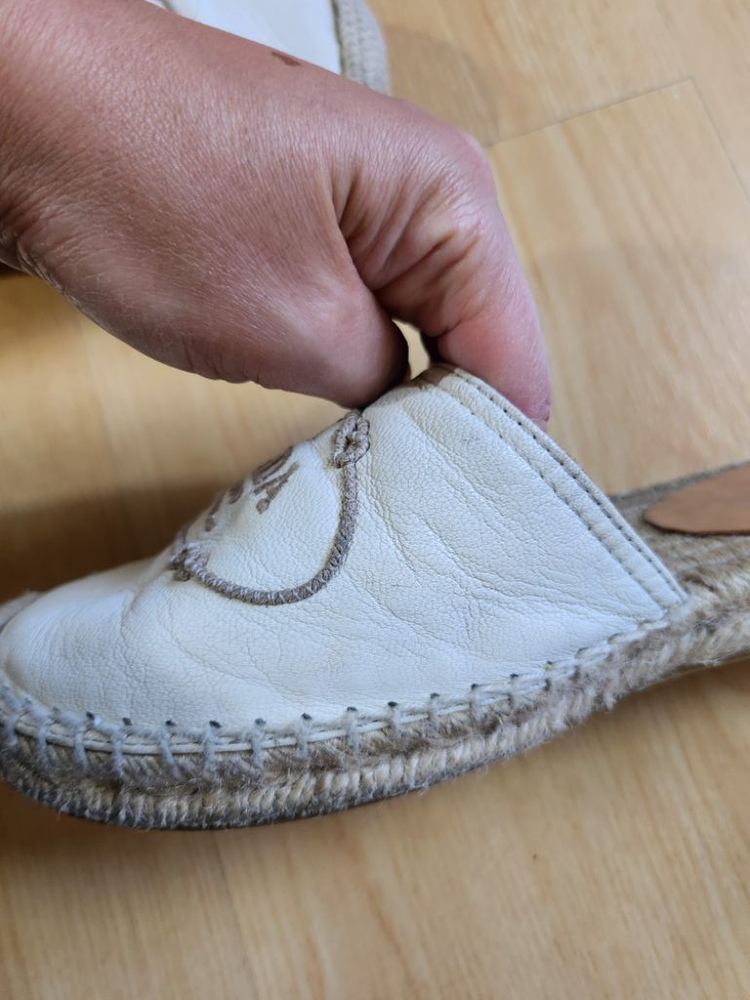 프라다 에스파듀류 뮬슬리퍼--4