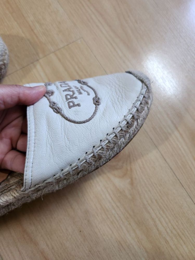 프라다 에스파듀류 뮬슬리퍼--3