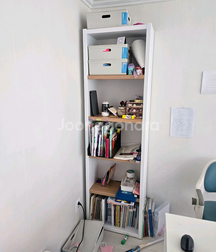 5단 책장 높이 2m 가로 60cm 폭 28cm--0