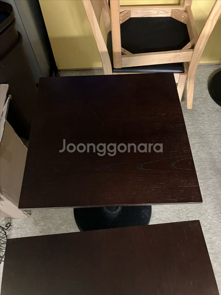 카페용 사각 테이블--0