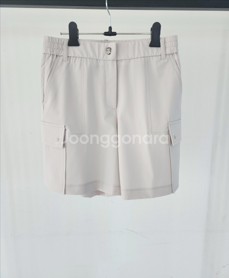 어메이징크리 골프 여성 글러브 홀더 카고 숏 팬츠--2