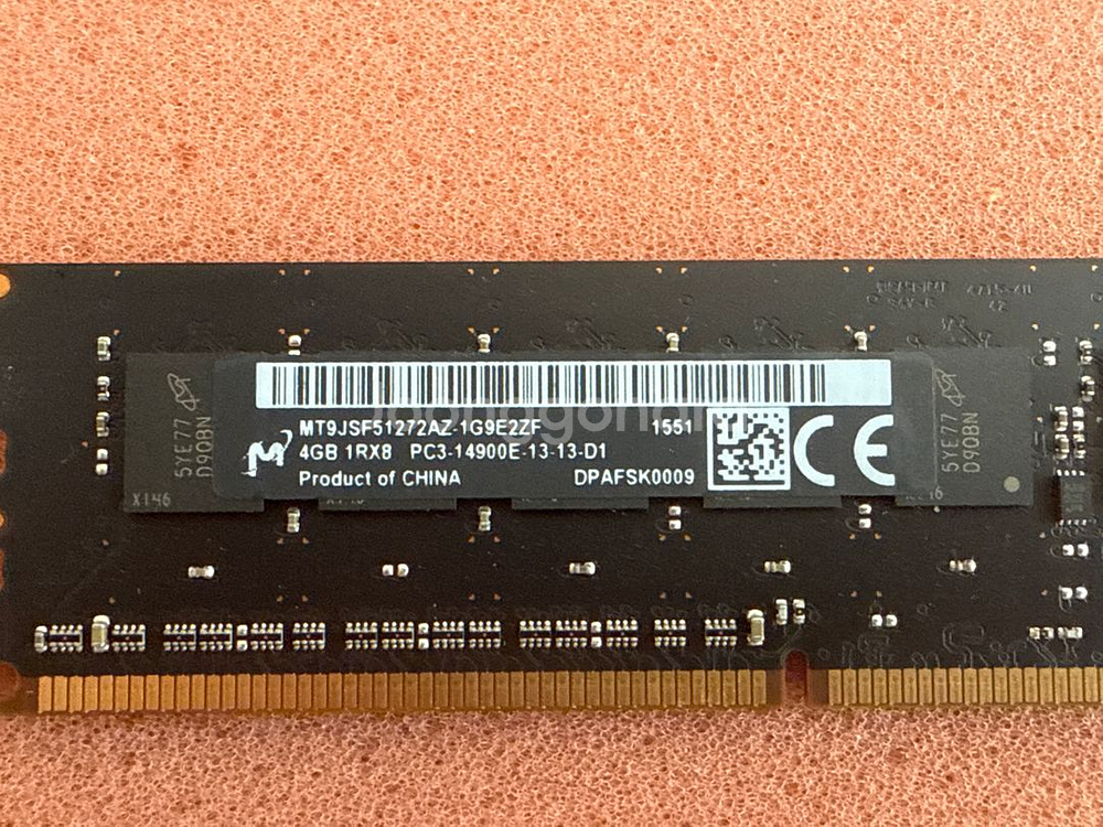 4GB PC3-14900E 연탄맥 프로 추출 메모리--1