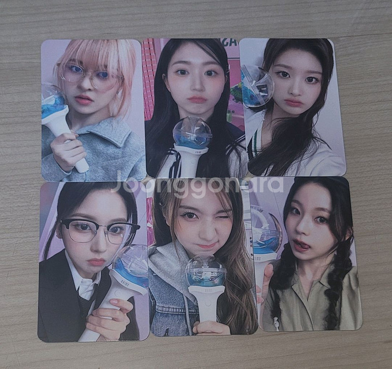 일괄)엔믹스 응원봉 특전 포카--0