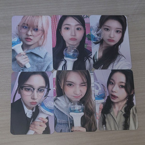 일괄)엔믹스 응원봉 특전 포카