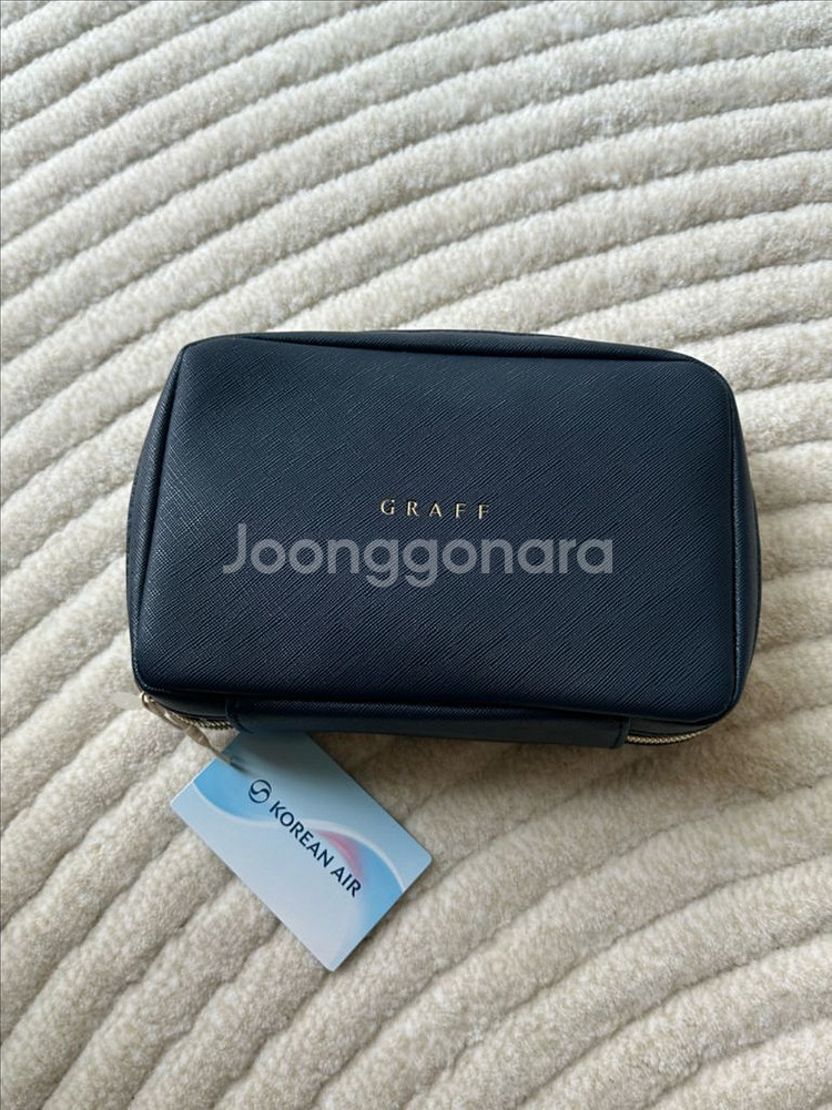 대한항공 프레스티지석 어메니티 파우치 미개봉--2