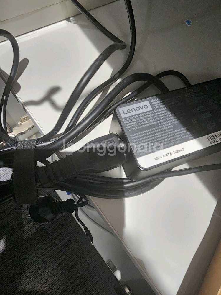 레노버 노트북 충전기 65w c케이블--1