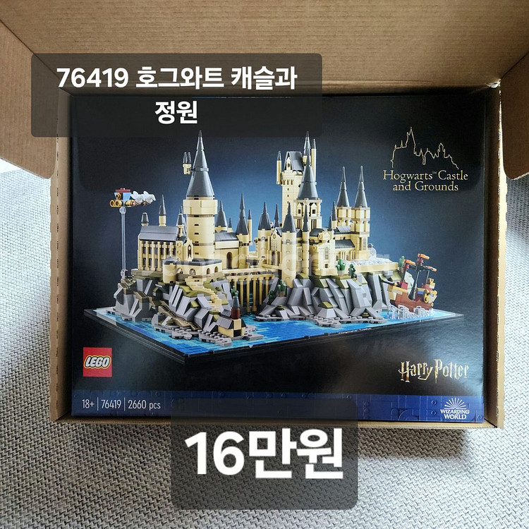 레고 76419 호그와트 캐슬과 정원--0