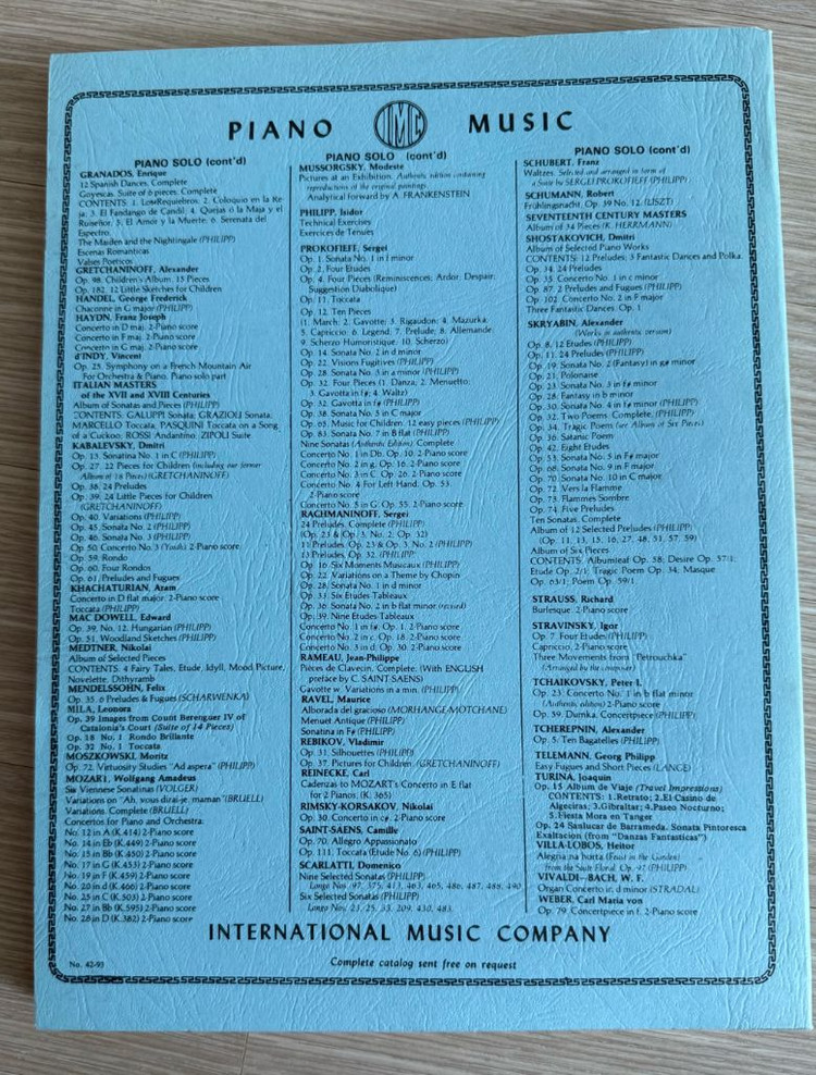 스크리아빈 피아노 소나타 악보집--1