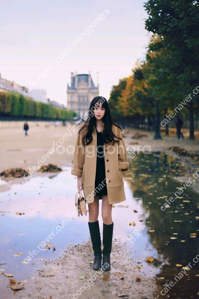 밀크코코아 코쿤 울코트 베이지(only milkcoco--0