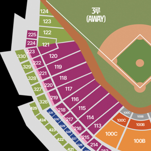 6월 15일 한화이글스 vs LG트윈스 6연석 판매