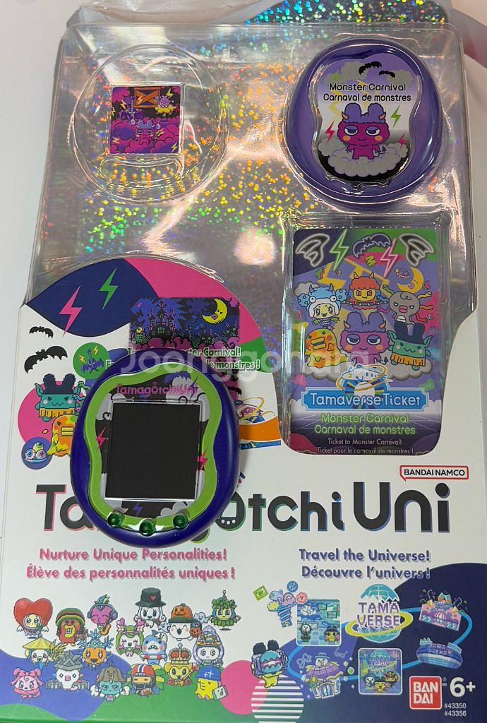 다마고치 유니 몬스터 카니발 북미판 단순개봉--0