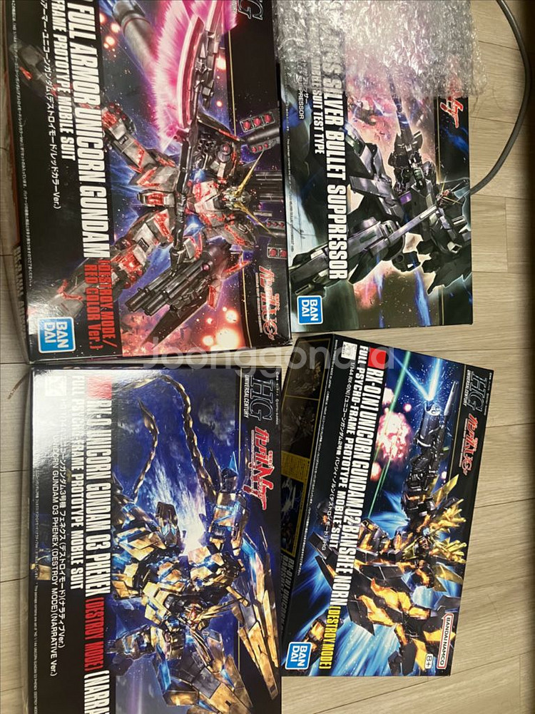 hg 유니콘 건담 (페넥스/실버불릿 서프레서) 내러티브--0