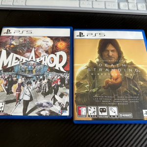 PS5 메타포 리판타지오& 데스스트랜딩