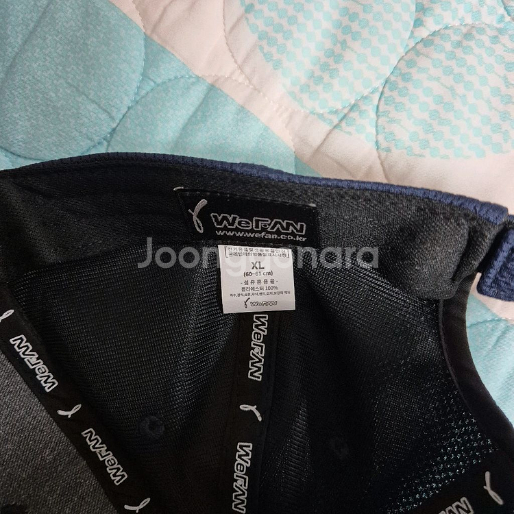 두산베어스 패션 벨크로캡 (XL, 60) 모자 위팬--1