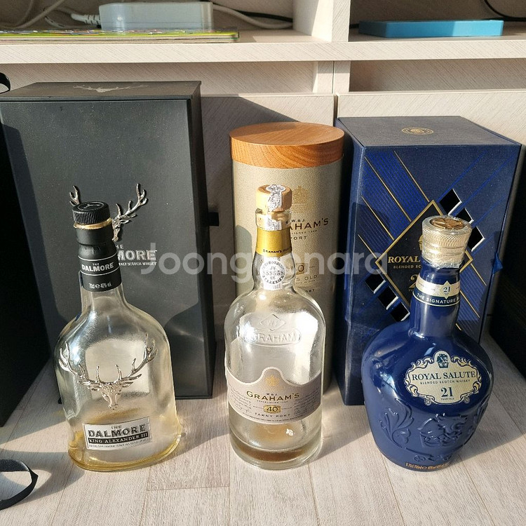 인테리어 영화 드라마 소품 장식 양주 샴페인 공병 빈병--4