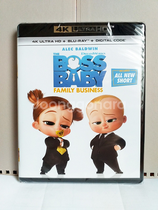 드림웍스 보스 베이비2 4K UHD + BD 블루레이--0