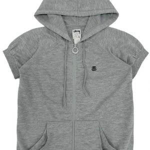 스투시 샤넬 반팔 후드집업 stc