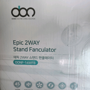 다오닉 에픽 2way 스탠드 팬큘레이터 선풍기