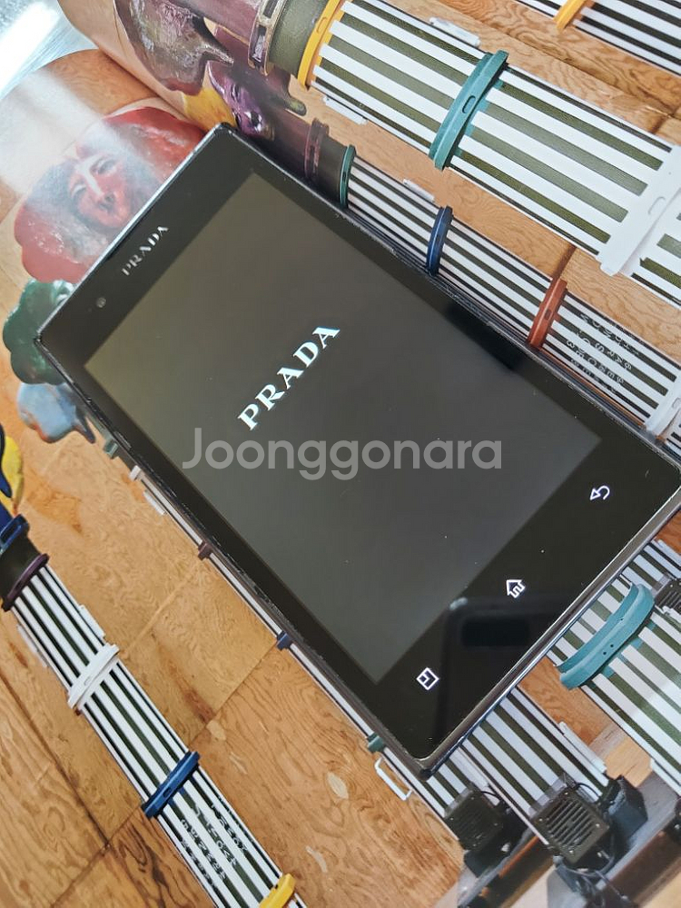 명품 프라다폰 3.0 ku-5400올드폰 수집.소장용--1