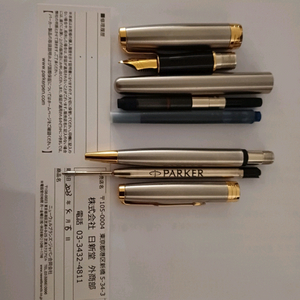 미사용파카 parker 파커 만년필 볼펜 세트