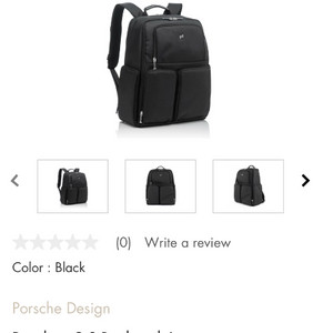 포르쉐디자인 백팩 Roadster 3.0 Backpac