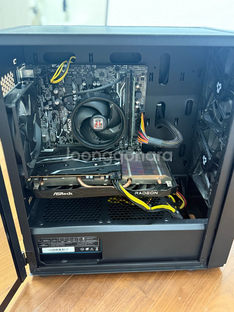 램16G 라이젠5 5600 RX 6600 게이밍 본체--0