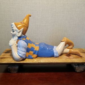 이태리제 도자기 요정 앤틱 소품 피규어- 길이 40cm