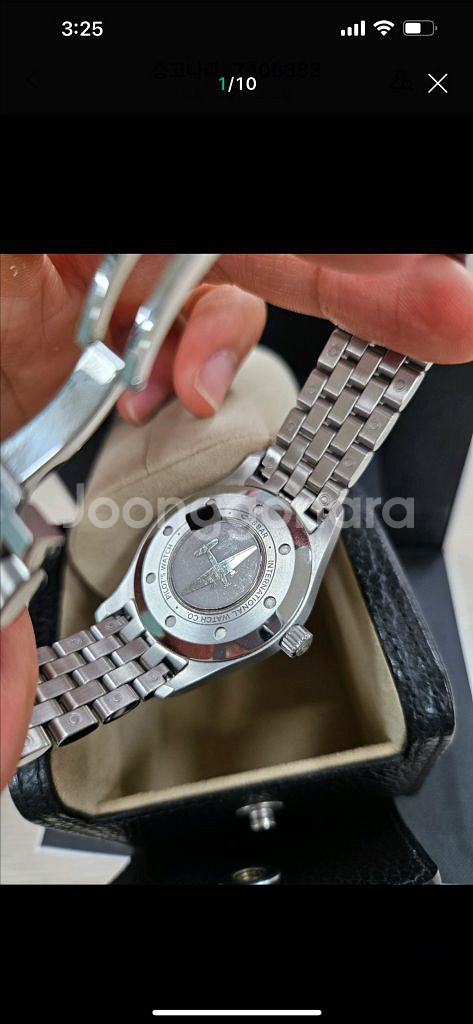 직거래 580 IWC 36 파일럿 검판 IW324010--7