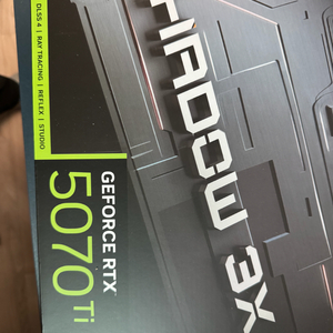 5070ti msi 미개봉