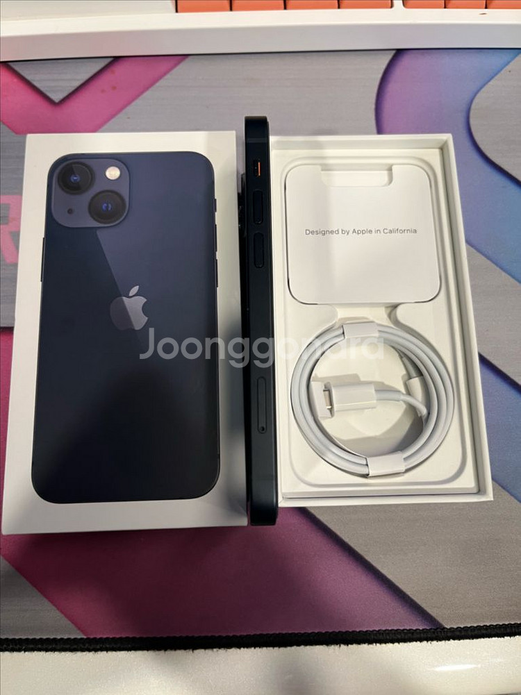 아이폰13미니 128G 블랙--4