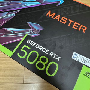 RTX5080 어로스 마스터