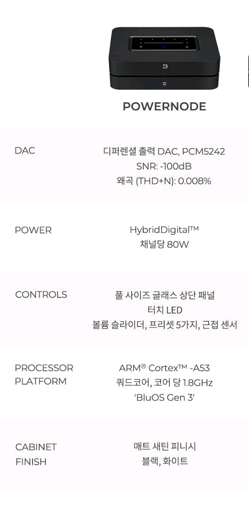 bluesound powernode 블루사운드 파워노드--4